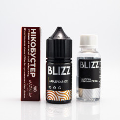 Blizz Salt ApplePear Ice 30ml 25mg Рідина (набір компонентів)
