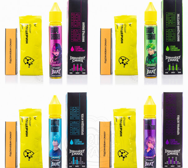 Рідина Chaser Beat Salt 30ml (набір компонентів)
