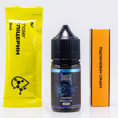 Chaser Black Ultra Salt Blueberry Gum 30ml 50mg Рідина (набір компонентів)
