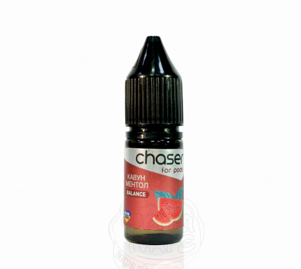 Жидкость Chaser For Pods Balance Salt Арбуз Ментол 10ml 60mg на солевом никотине