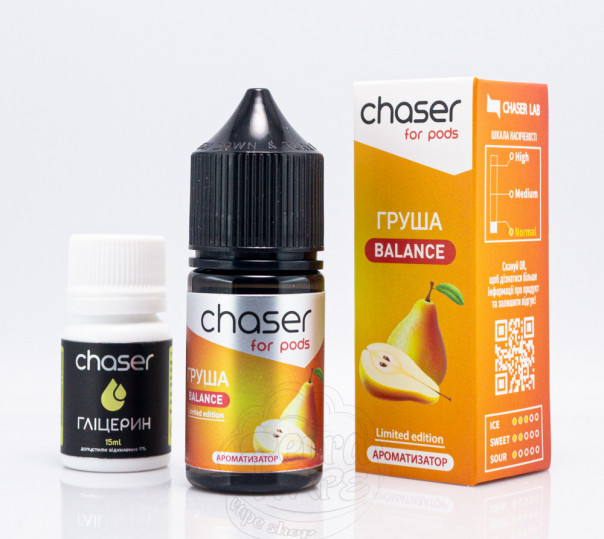 Рідина Chaser For Pods Balance Salt Груша 30ml 50mg (набір компонентів)
