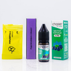 Chaser For Pods Ultra Salt Чорниця Ментол 10ml 50mg Рідина
