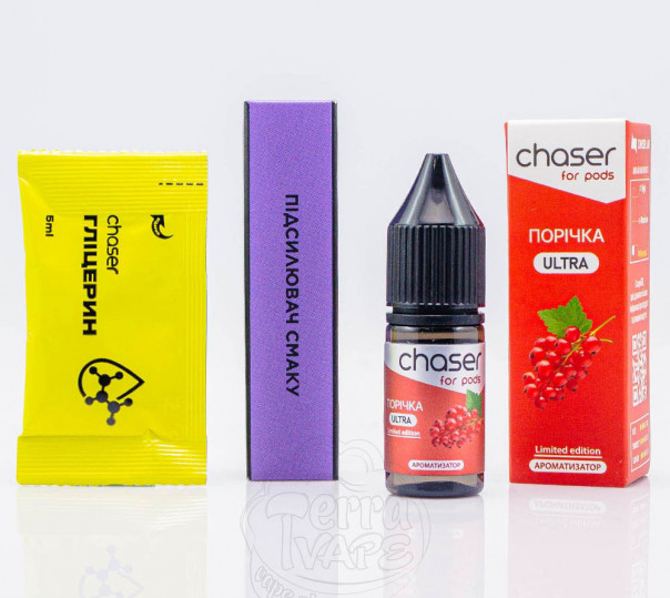 Рідина Chaser For Pods Ultra Salt Порічка 10ml 50mg (набір компонентів)