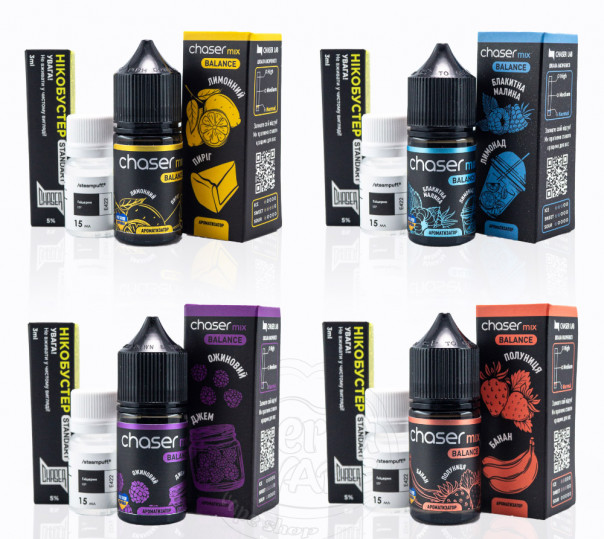 Рідина Chaser Mix Ultra Salt 30ml (набір компонентів)
