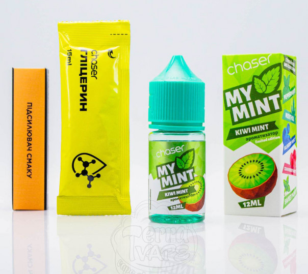 Жидкость Chaser My Mint Salt Kiwi Mint 30ml 50mg со вкусом киви и мяты (набор компонентов)