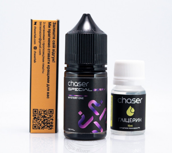 Рідина Chaser Special Berry Salt Mystery One 30ml 50mg з секретним смаком (набір компонентів)
