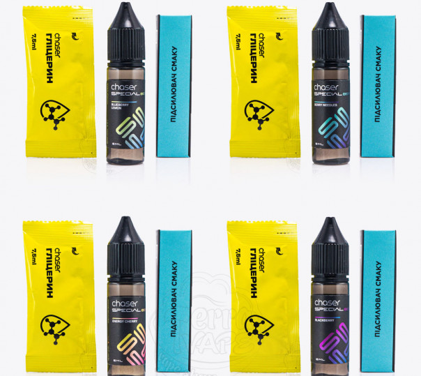 Рідина Chaser Special Berry Salt 15ml (набір компонентів)