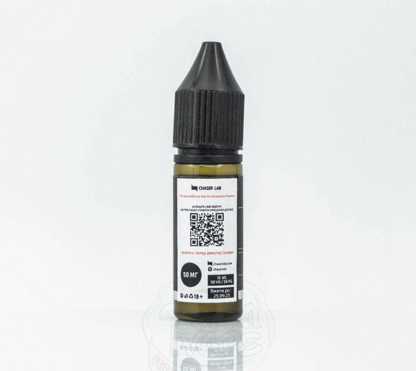 Рідина Chaser Black Salt Pink Punch 15ml 50mg на сольовому нікотині зі смаком рожевого лимонаду