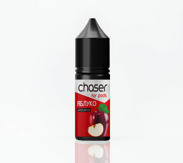 Жидкость Chaser For Pods Salt Яблоко 15ml 50mg на солевом никотине