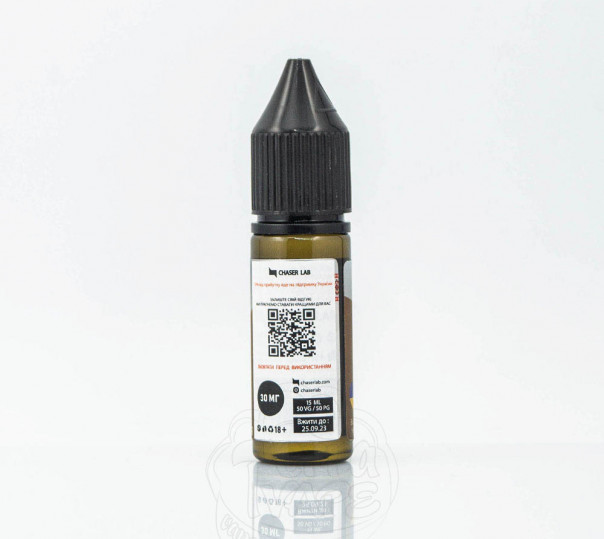 Рідина Chaser For Pods Salt Тютюн 15ml 30mg на сольовому нікотині