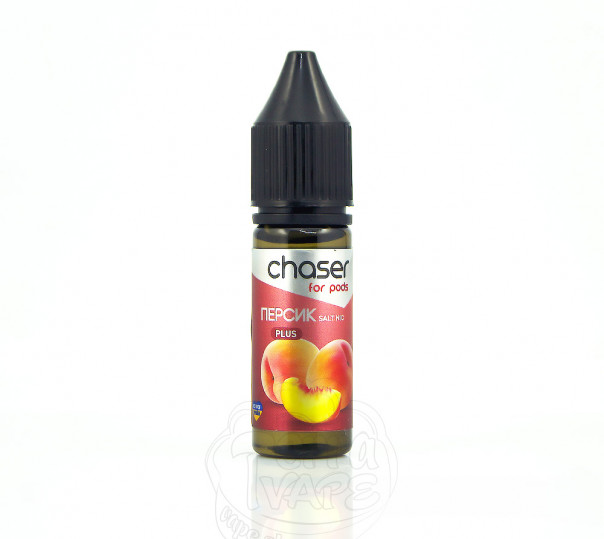 Рідина Chaser For Pods Plus Salt Персик 15ml 50mg на сольовому нікотині
