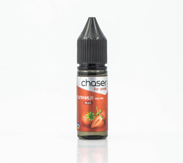 Жидкость Chaser For Pods Plus Salt Клубника 15ml 50mg на солевом никотине