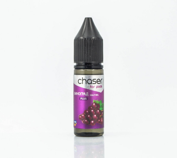 Жидкость Chaser For Pods Plus Salt Виноград 15ml 30mg на солевом никотине