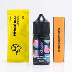 Chaser Lux Salt Strawberry Cream 30ml 50mg Рідина