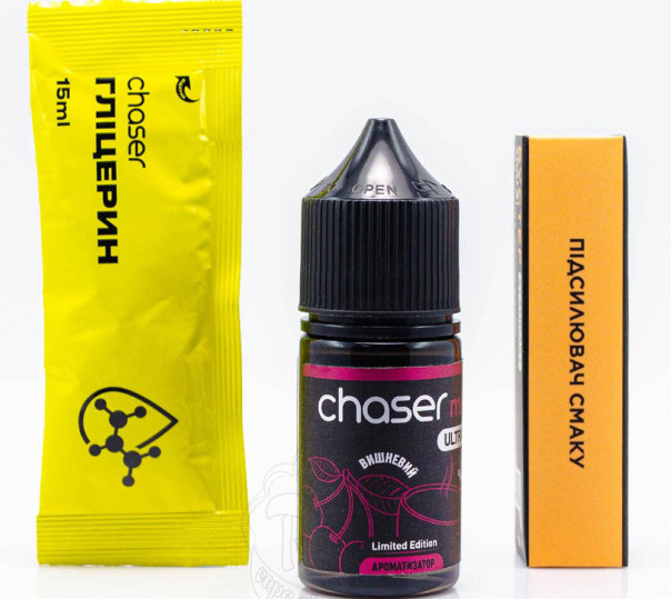Рідина Chaser Mix Ultra Salt Вишневий чай 30ml 65mg (набір компонентів)
