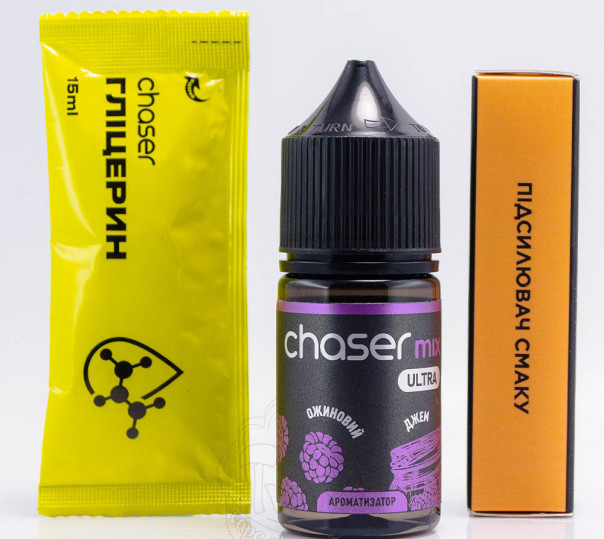 Рідина Chaser Mix Ultra Salt Ожиновий джем 30ml 50mg (набір компонентів)