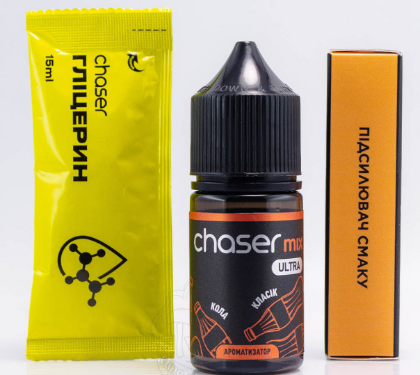 Рідина Chaser Mix Ultra Salt Кола 30ml 50mg (набір компонентів)