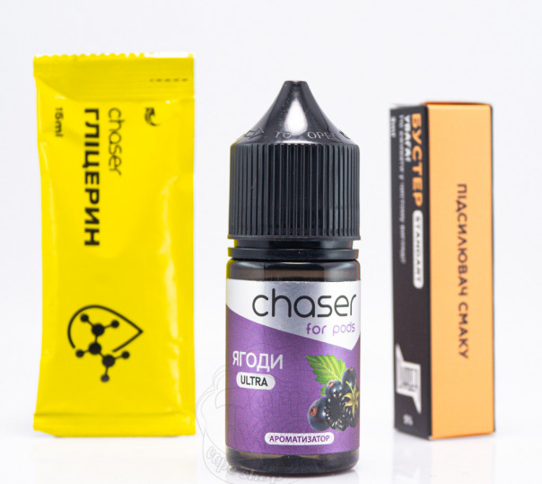 Рідина Chaser For Pods Ultra Salt Ягоди 30ml 50mg (набір компонентів)