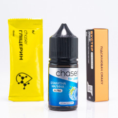 Chaser For Pods Ultra Salt Блакитна малина 30ml 65mg