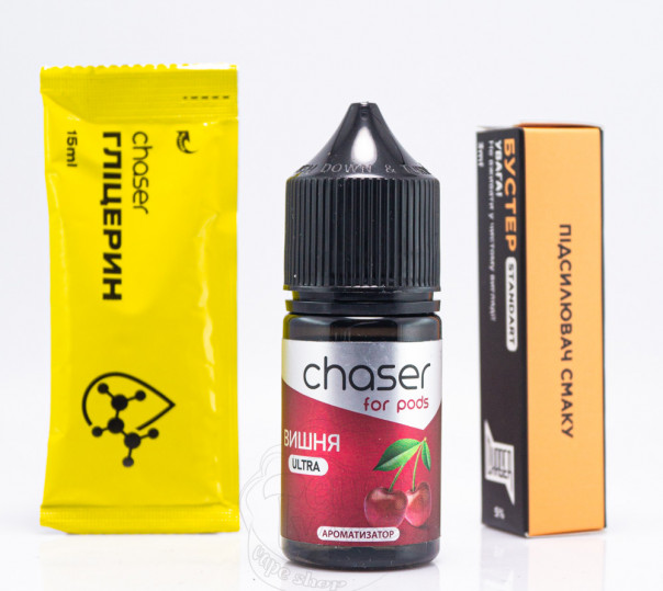 Рідина Chaser For Pods Ultra Salt Вишня 30ml 50mg (набір компонентів)
