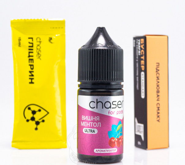 Жидкость Chaser For Pods Ultra Salt Вишня Ментол 30ml 50mg (набор компонентов)