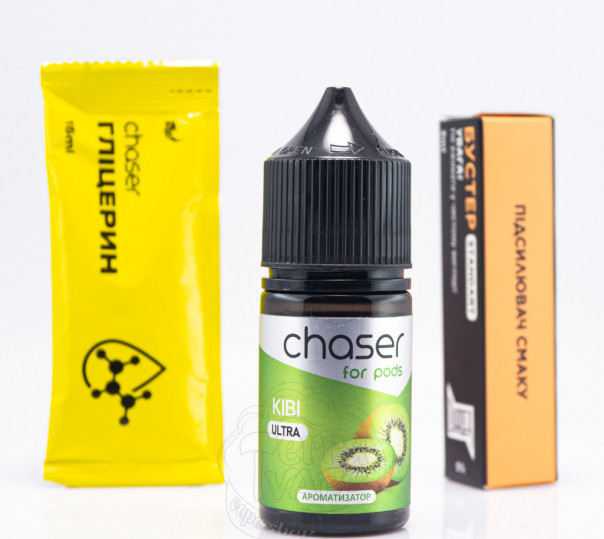 Рідина Chaser For Pods Ultra Salt Ківі 30ml 50mg (набір компонентів)