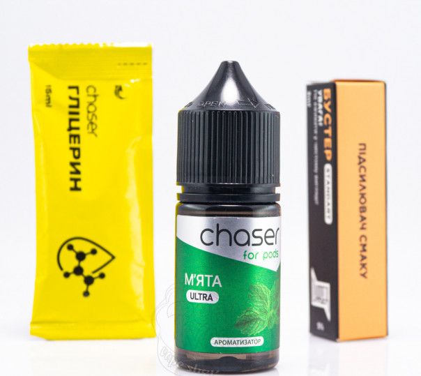 Рідина Chaser For Pods Ultra Salt М'ята 30ml 50mg (набір компонентів)