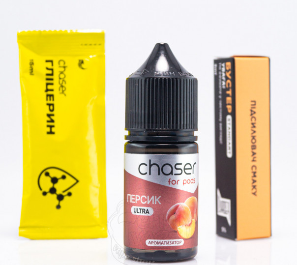 Рідина Chaser For Pods Ultra Salt Персик 30ml 50mg (набір компонентів)
