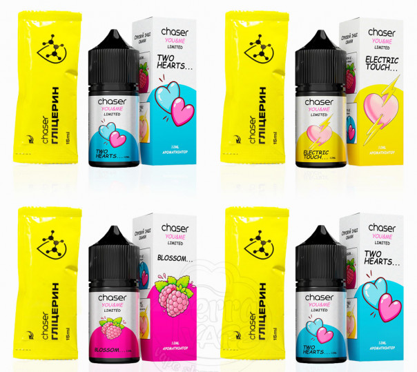 Рідина Chaser You&Me Limited Salt 30ml (набір компонентів)