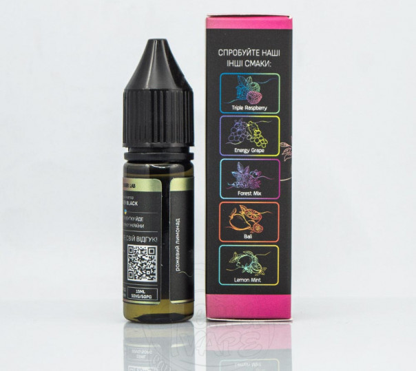 Рідина Chaser Black Salt New Pink Lemonade 15ml 30mg на сольовому нікотині зі смаком рожевого лимонаду Рідина Chaser Black Salt New Pink Lemonade 15ml 30mg на сольовому нікотині зі смаком рожевого лимонаду