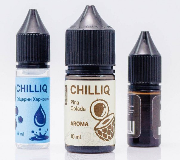 Жидкость Chill Up ChilLiq Salt Pina Colada 30ml 50mg со вкусом пина колады (набор компонентов)