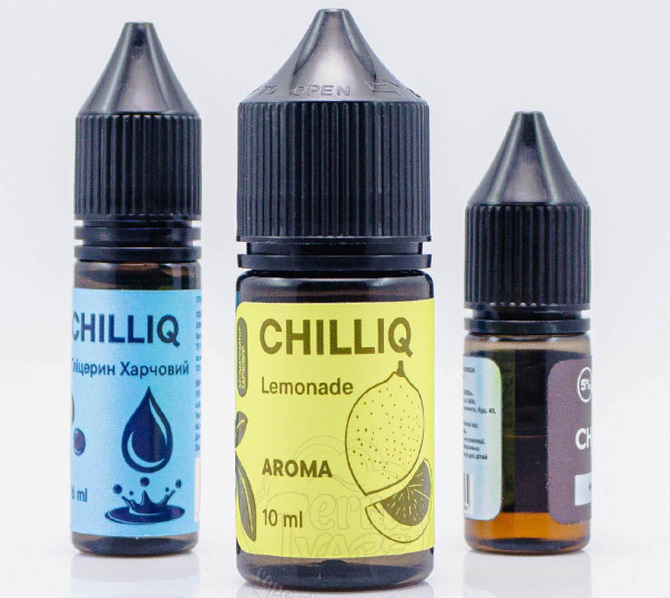 Рідина Chill Up ChilLiq Salt Lemonade 30ml 50mg зі смаком лимонаду (набір компонентів)
