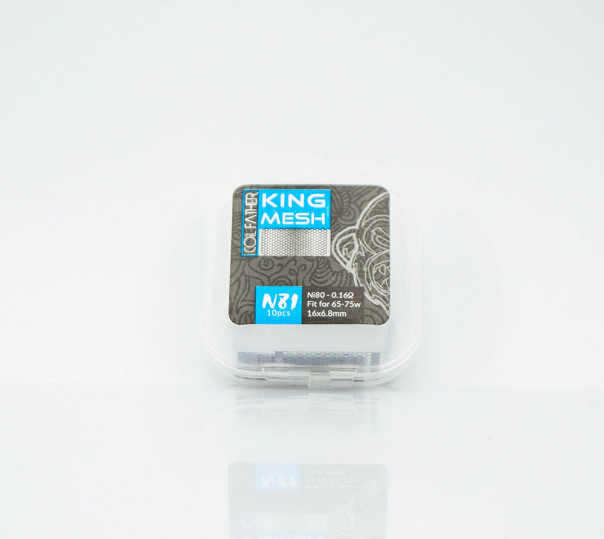 Сітка для вейпа Coil Father King Mesh 10 штук Сітка для вейпа Coil Father King Mesh 10 штук