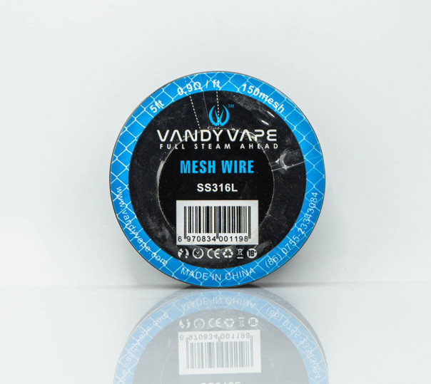 Сітка для вейпа Vandy Vape Mesh Wire (котушка 152см)