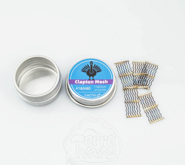 Сітка для вейпа Vapsea Mesh Coil 10 штук Сітка для вейпа Vapsea Mesh Coil 10 штук