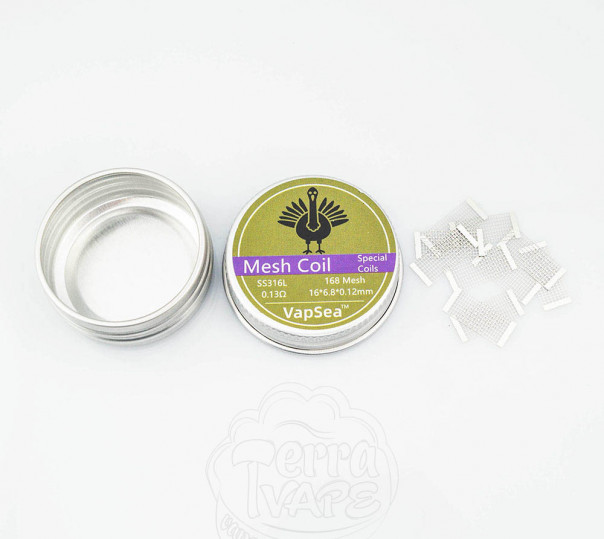 Сітка для вейпа Vapsea Mesh Coil 10 штук Сітка для вейпа Vapsea Mesh Coil 10 штук