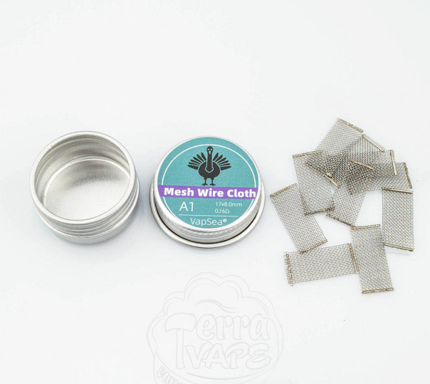 Сітка для вейпа Vapsea Mesh Coil 10 штук Сітка для вейпа Vapsea Mesh Coil 10 штук