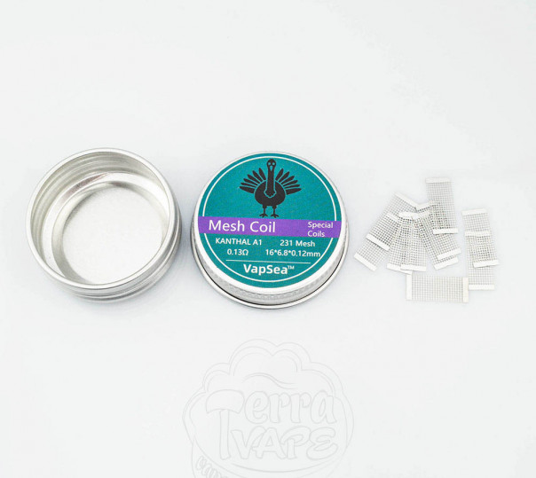 Сітка для вейпа Vapsea Mesh Coil 10 штук Сітка для вейпа Vapsea Mesh Coil 10 штук