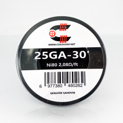 Coilology Resistance Wire (котушка 30ft) Ni80 25Ga