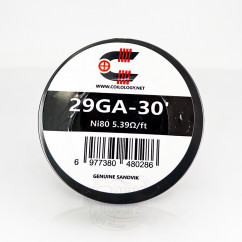 Coilology Resistance Wire (котушка 30ft) Ni80 29Ga