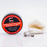 Спирали Coilology Interlock Framed Staple Alien Coil с ватой (готовый койл для вейпа) Ni80 0.1 Ом
