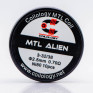 Спирали Coilology Pre-built MTL Alien Coil 10 штук (готовый койл для вейпа) Спирали Coilology Pre-built MTL Alien Coil 10 штук (готовый койл для вейпа)