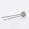 Спіралі Coilology Pre-built MTL Staple Coils Ni80 0.52 Ом 10 штук (готовий койл для вейпу)