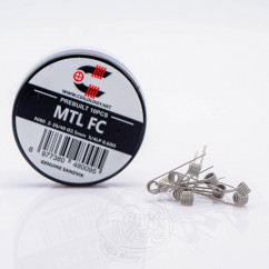 Спіралі Coilology Pre-built MTL FC Coil 10 штук (готовий койл) NI80 0.6Ом