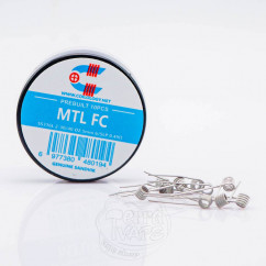 Спіралі Coilology Pre-built MTL FC Coil 10 штук (готовый койл) SS316L 0.49Ом
