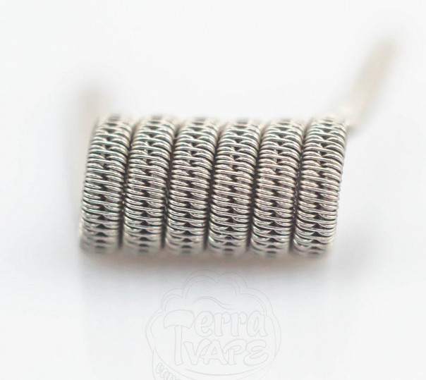 Спіраль Staggered Fused Clapton Coil (готовий койл для вейпа)