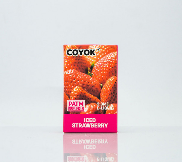 Coyok Iced Strawberry (Полуниця з холодком) картридж для Relx Essential/Infinity