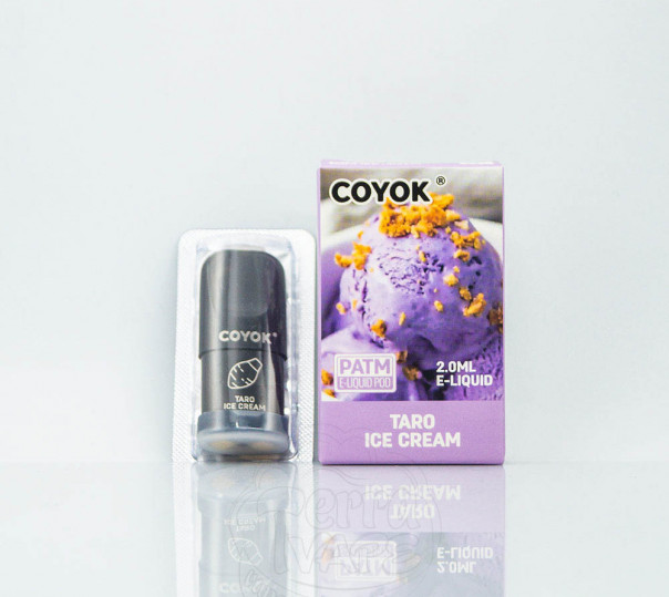 Coyok Taro Ice Cream (Лавандовое мороженое) картридж для Relx Essential/Infinity Coyok Taro Ice Cream (Лавандовое мороженое) картридж для Relx Essential/Infinity