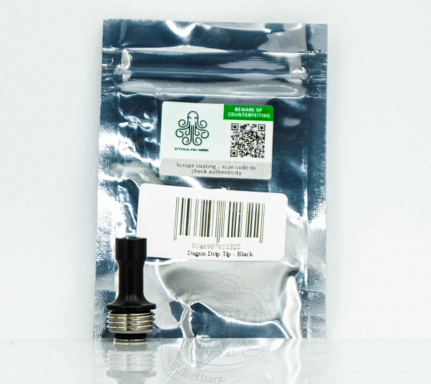 Cthulhu Дрип-тип для Боро Dragon / 455 Integrated Drip Tip Cthulhu Дрип-тип для Боро Dragon / 455 Integrated Drip Tip