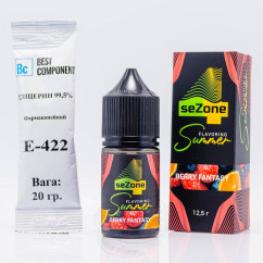 4 Sezone Summer Salt Berry Fantasy 30ml 0mg Рідина (набір компонентів)